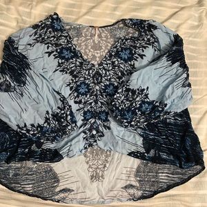 Free people long sleeve blouse